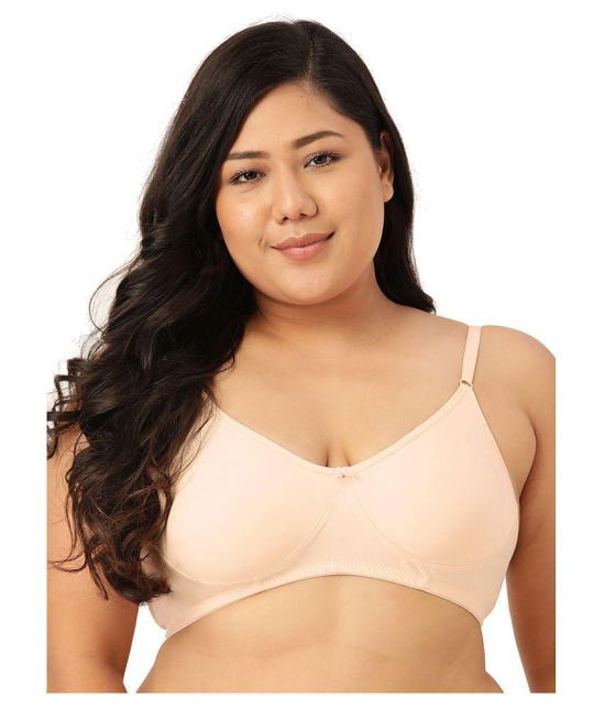 Leading Lady Cotton T-Shirt Bra - Beige Single - 42C