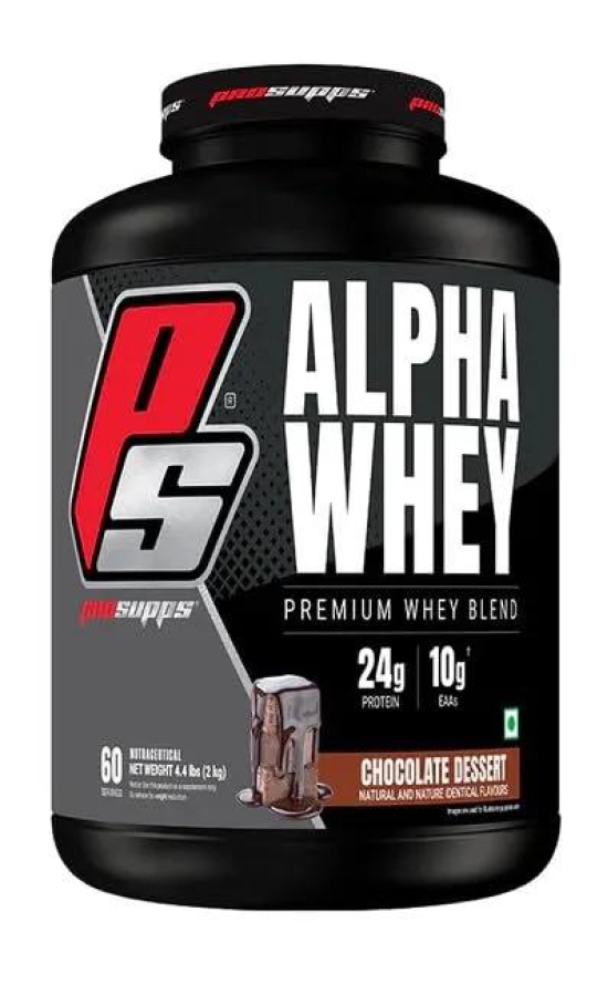 ProSupps Alpha Whey Premium Whey Blend, 2kg-Chocolate Dessert