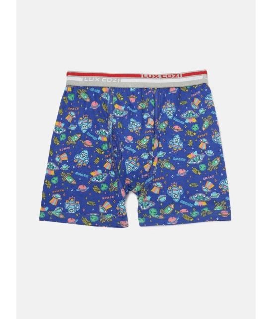 Lux Cozi - Multicolor Cotton Boys Trunks ( Pack of 2 ) - None