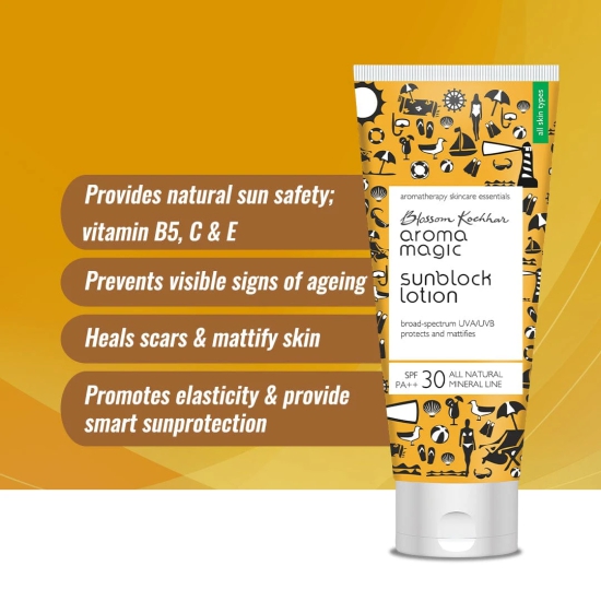 SPF 30PA ++ Matte Sunblock Lotion With Broad Spectrum Protection-100 ml / Sunscreen