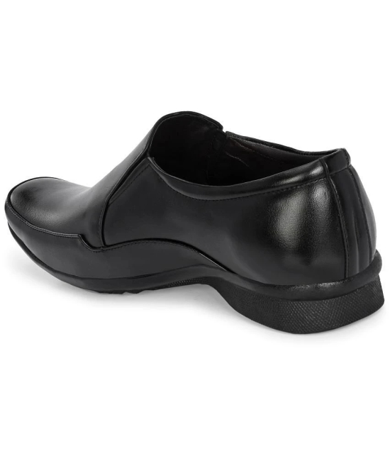 Bucik Black Mens Slip On Formal Shoes - None