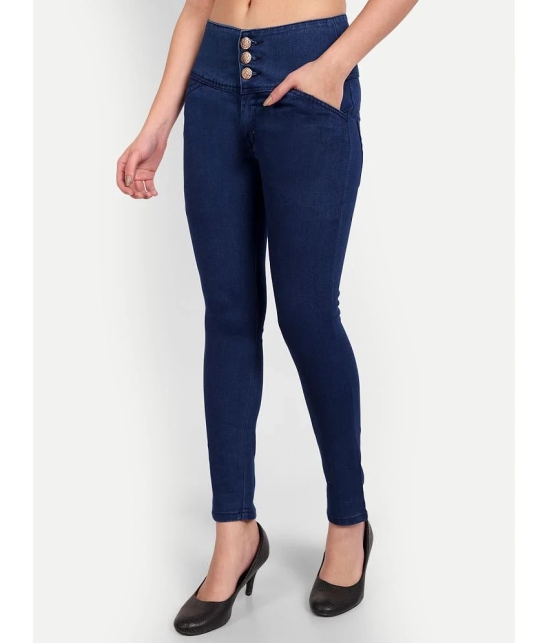 AngelFab - Blue Denim Skinny Fit Womens Jeans ( Pack of 1 ) - None