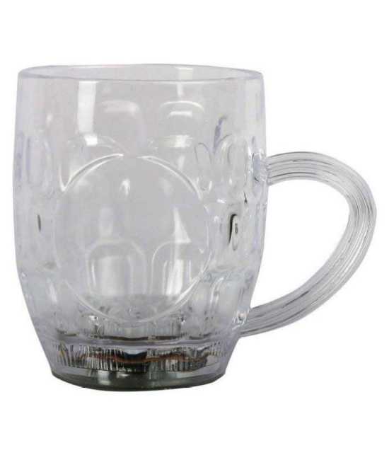 HL-HI LEE Color Led  Light cup Plastic Milk Mug 1 Pcs 350 mL - Multi Color