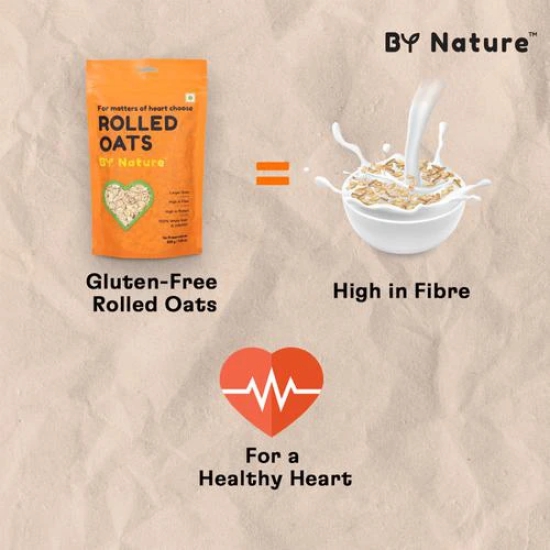 By Nature Rolled Oats, 400 Gm