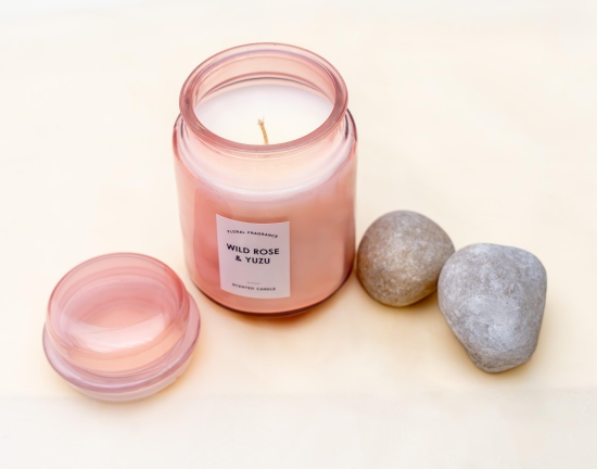 BELL JAR CANDLES-SUNSET CITRUS