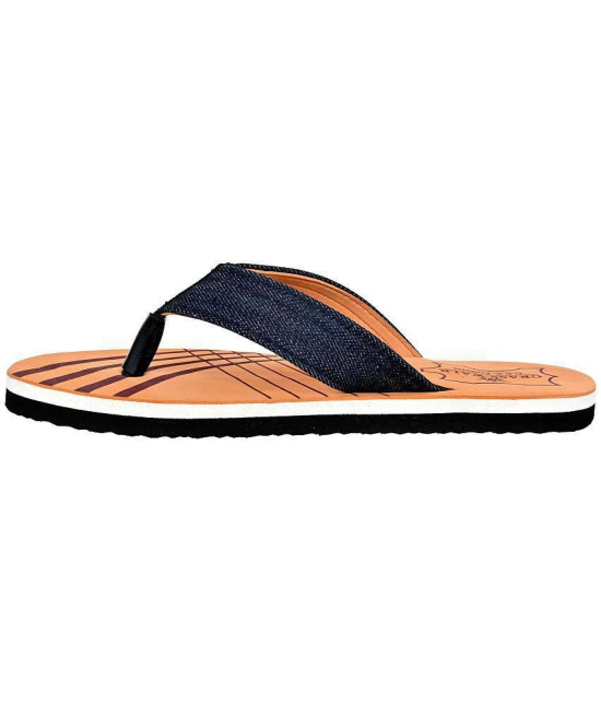 GRASS WALK - Tan Men's Thong Flip Flop - None