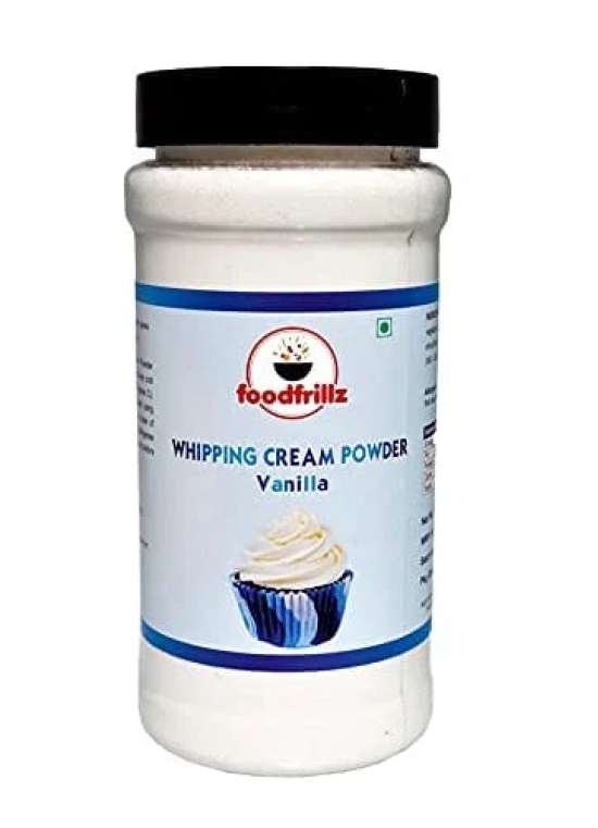 foodfrillz Whipping Cream Powder - All Purpose(Vanilla), 200 g