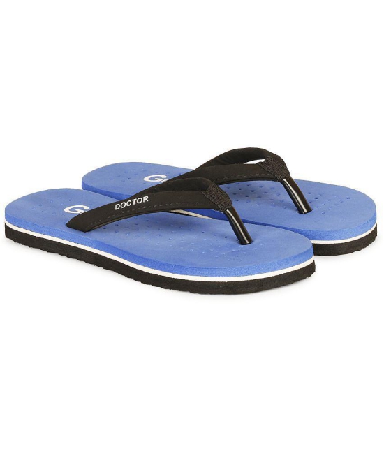 GBest - Blue Women''s Thong Flip Flop - None