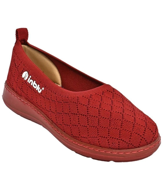 Inblu Maroon Womens Slip On - None