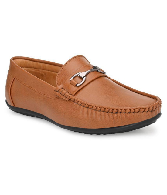 Leeport - Brown Men's Driving loafers - 11