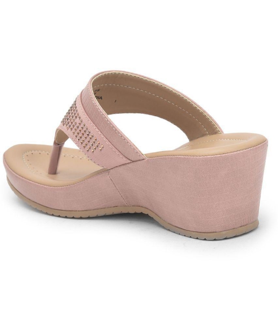 Liberty - Pink Womens Sandal Heels - None