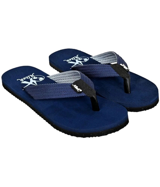 Altek - Navy Mens Thong Flip Flop - None