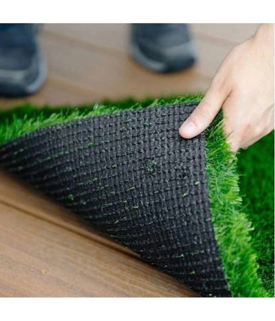 Revexo - Anti-skid Plastic Door Mat ( 40 X 60 cm ) Single - Green - Green