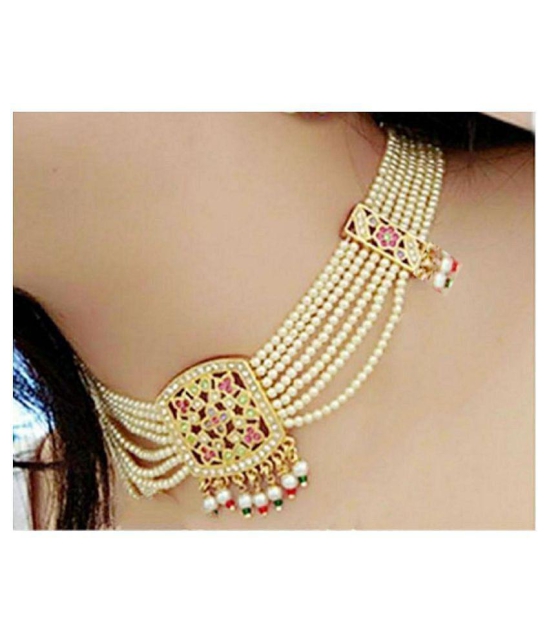 gilher - Gold Alloy Necklace ( Pack of 1 ) - Gold