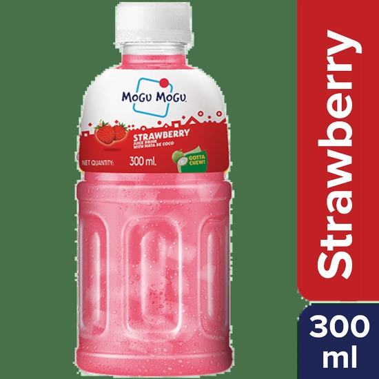 Mogu Mogu Juice - Strawberry, 300 Ml