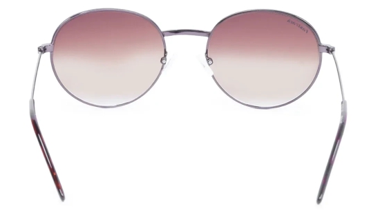 Silver Round Unisex Sunglasses (M158BR1|57)