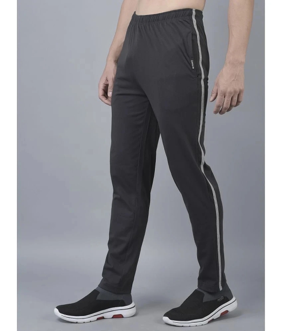 Dollar Light Grey Cotton Blend Mens Trackpants ( Pack of 1 ) - None