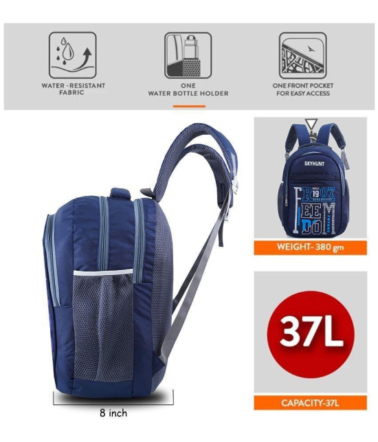 skyhunt 35 Ltrs Navy Laptop Bags