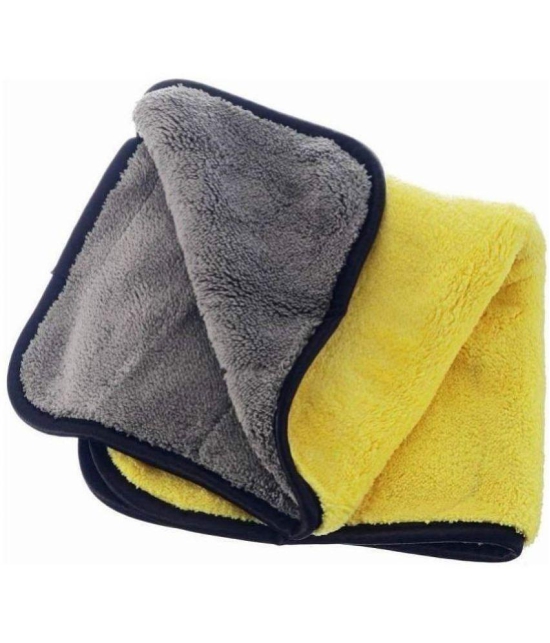 THRIFTKART - Multicolor 800 GSM Microfiber Cloth For Automobile ( Pack of 1 )