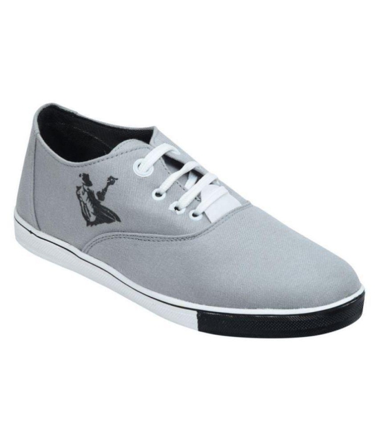 Kzaara Lifestyle Gray Casual Shoes - 6