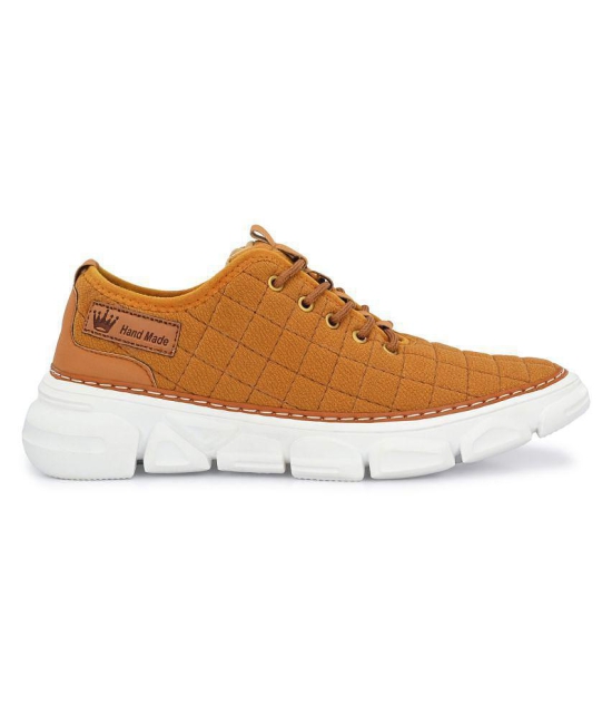 Shoevik Sneakers Tan Casual Shoes - None