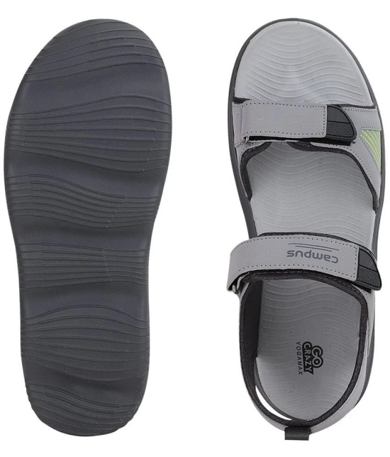 Campus - Light Grey Mens Floater Sandals - None