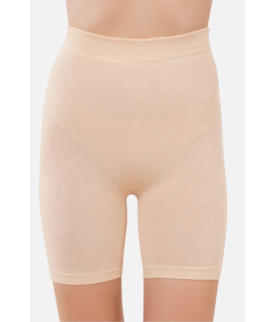 SELETA Cotton Capris - Beige Single - None