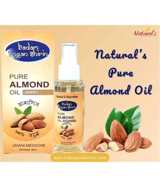 Natural's care for beauty - Damage & Repair Almond Oil 50 ml ( Pack of 1 )