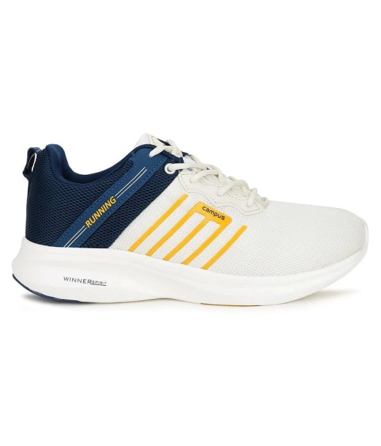 Campus METEOR White  Mens Sports Running Shoes - None