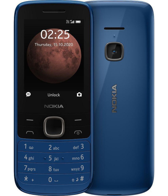 Nokia 225 4G Dual SIM Feature Phone Blue