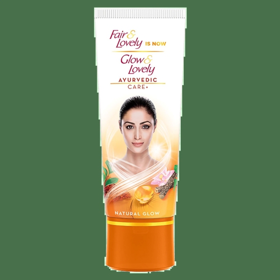 Glow & Lovely Natural Face Cream Ayurvedic Care+, 50 G Tube