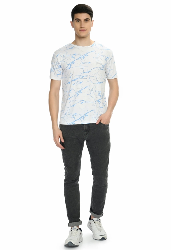 Cloud Tee-M / White / 92%Polyester 8% Spandex