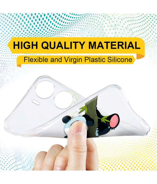 Fashionury Multicolor Printed Back Cover Silicon Compatible For Vivo V29e ( Pack of 1 )