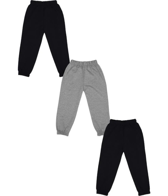 Cremlin Clothing - Multi Cotton Blend Boys Trackpant ( Pack of 3 ) - None