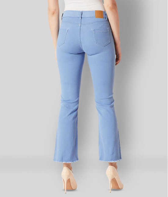 Miss Chase - Blue Denim Women''s Jeans ( Pack of 1 ) - 34