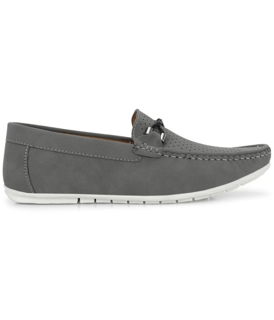 Leeport Gray Mens Slip on - 7