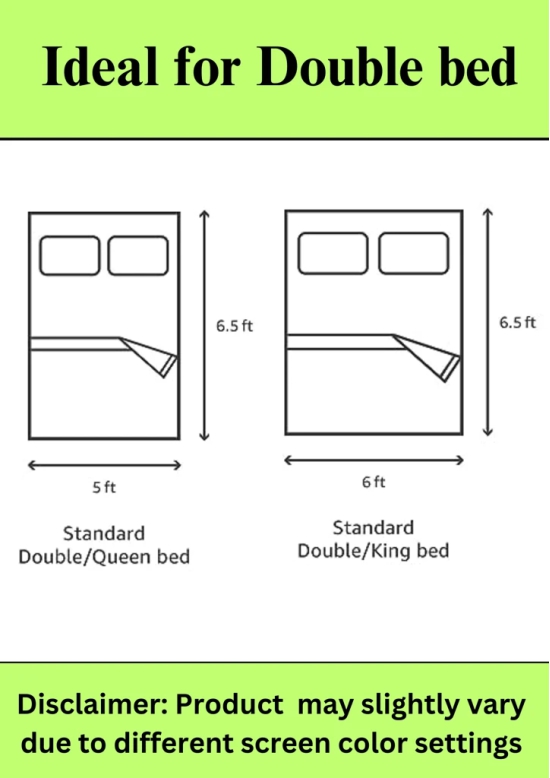 CoolBreeze All Weather / A/C Comforters Quilts blanket White By Orchid Homez 200GSM (254x244 cm)