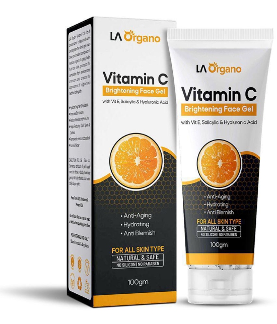 LA ORGANO Vitamin C Face Gel for Anti-Aging & Anti Blemishes Hydration Booster 100 gm