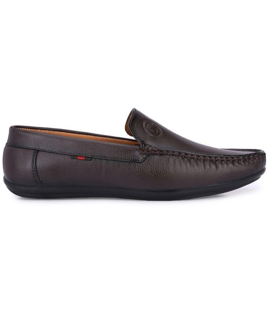 ShoeRise - Brown Men's Slip on - 9