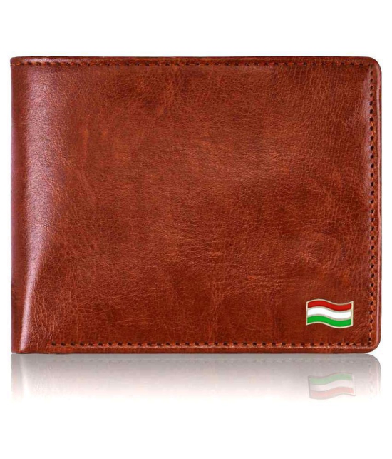 HAMT - Brown Leather Men''s Regular Wallet ( Pack of 1 ) - Brown