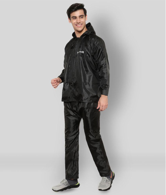 Zacharias Black Rain Suit - 2XL