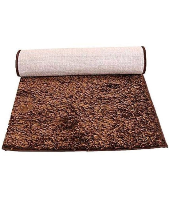 Abhikram Brown Runner Single Microfibre Others Other Sizes Ft - None