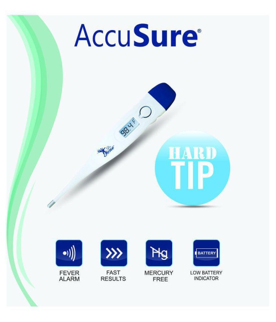 Accusure Digital Thermometer MT1027 Hard