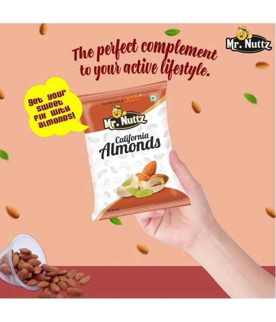 Mr.Nuttz Almond (Badam) (Pack of 10x50) 500 g Pack of 10