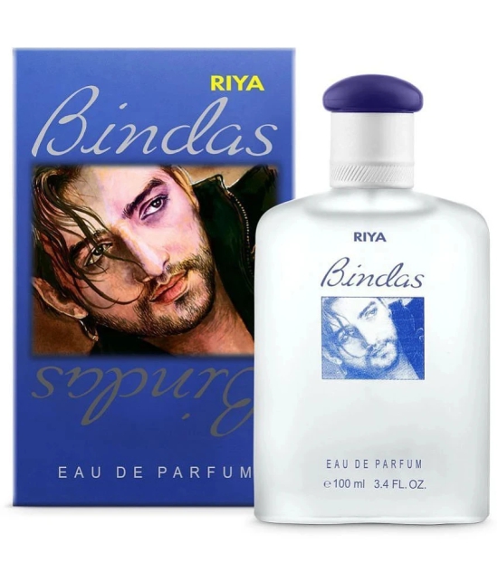 Riya Melody (Black) & Bindas (Blue) Eau De Parfum (EDP) For Unisex 200 ( Pack of 2 )