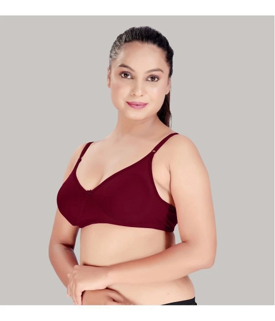 HAYA Multicolor Cotton Non Padded Womens Everyday Bra ( Pack of 2 ) - None