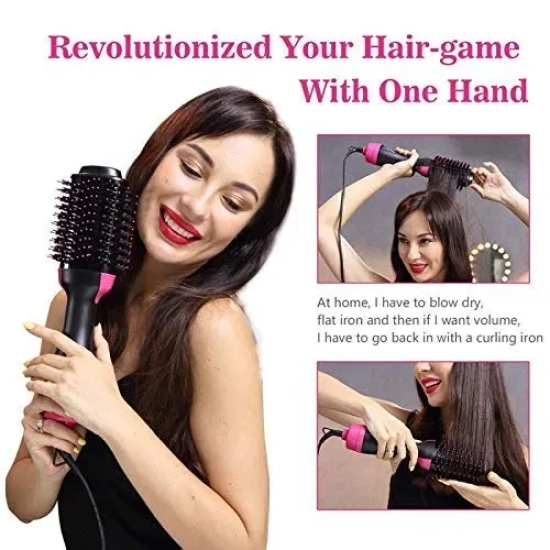 Hot Air Brush, One-Step Hair Dryer, and Volumizer Styler