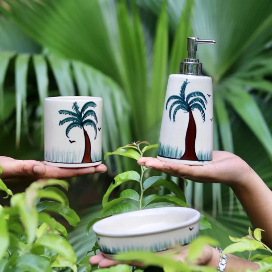 Palm Tree Soap Dispenser