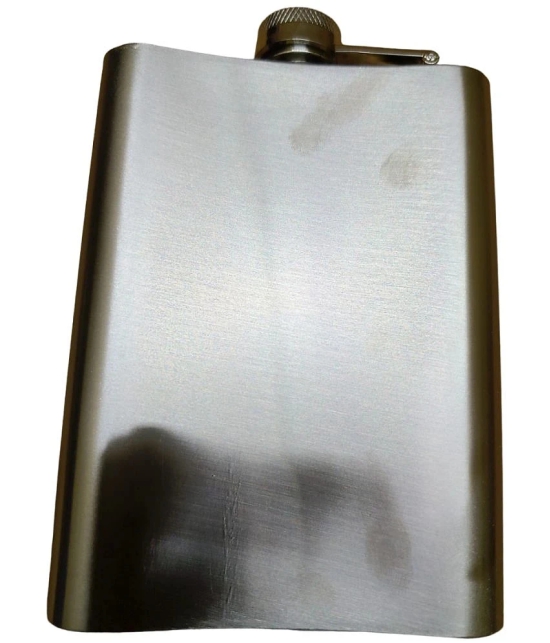 JGG JAIN GIFT GALLERY Steel Hip Flask - Steel