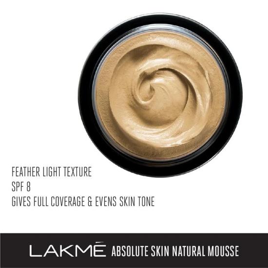 Lakme Absolute Skin Natural Mousse-Golden Medium